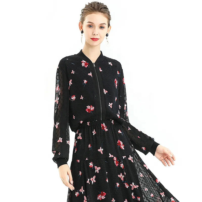 J093 Spring Fall Fashion Printed Girls Women Party Evening Office Casual Tops Shirts Blouses Outer Jackets
J093 Spring Fall Fashion Printed Girls Women Party Evening Office Casual Tops Shirts Blouses Outer Jackets