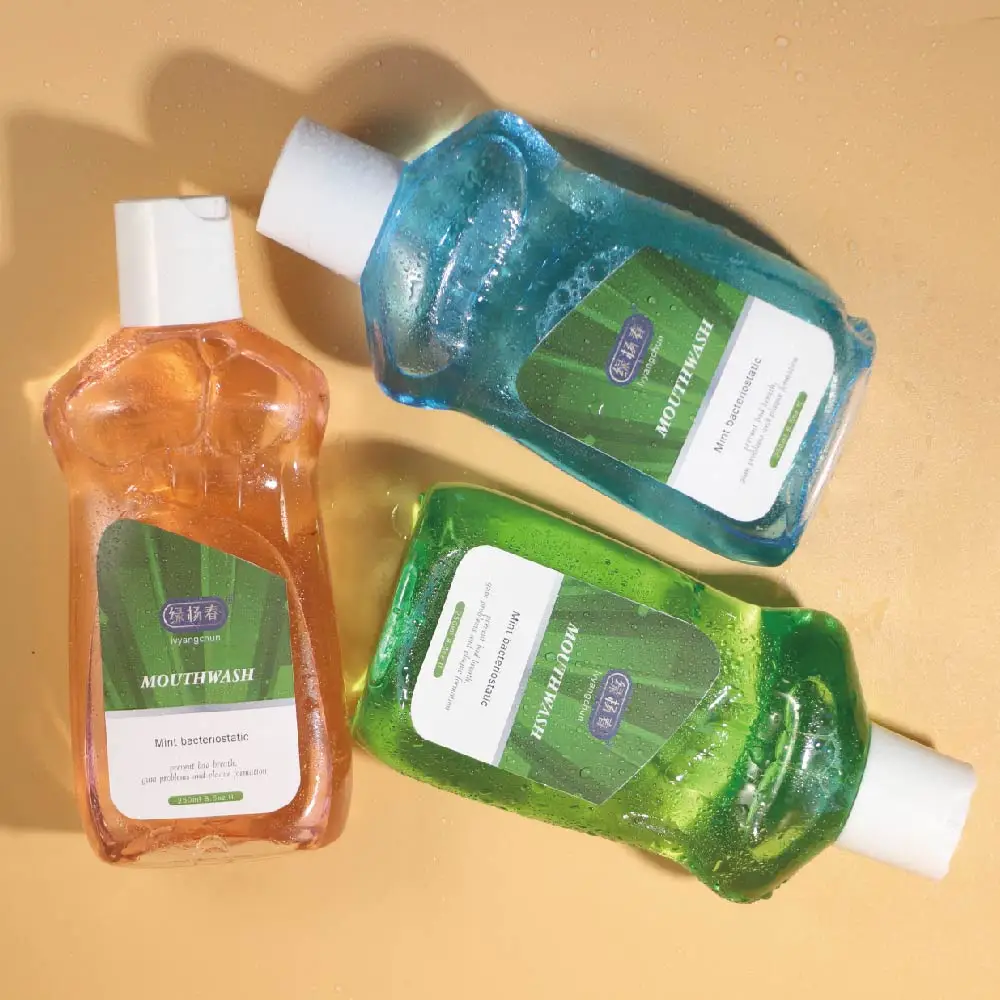 Private label organic and natural teeth whitening mouth wash spray with different flavors, Light blue/green/pink
Private label organic and natural teeth whitening mouth wash spray with different flavors, Light blue/green/pink