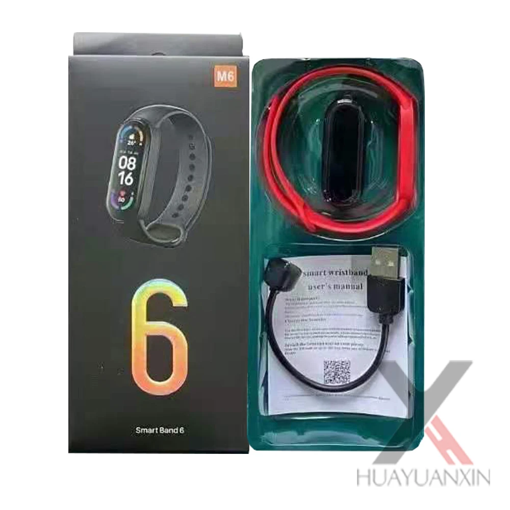 2021 M6 Newest Smart Watches Bracelet Fitness Tracker Heart Rate Blood Pressure Top Sell Wristwatch Sport M6 Smart Band
2021 M6 Newest Smart Watches Bracelet Fitness Tracker Heart Rate Blood Pressure Top Sell Wristwatch Sport M6 Smart Band