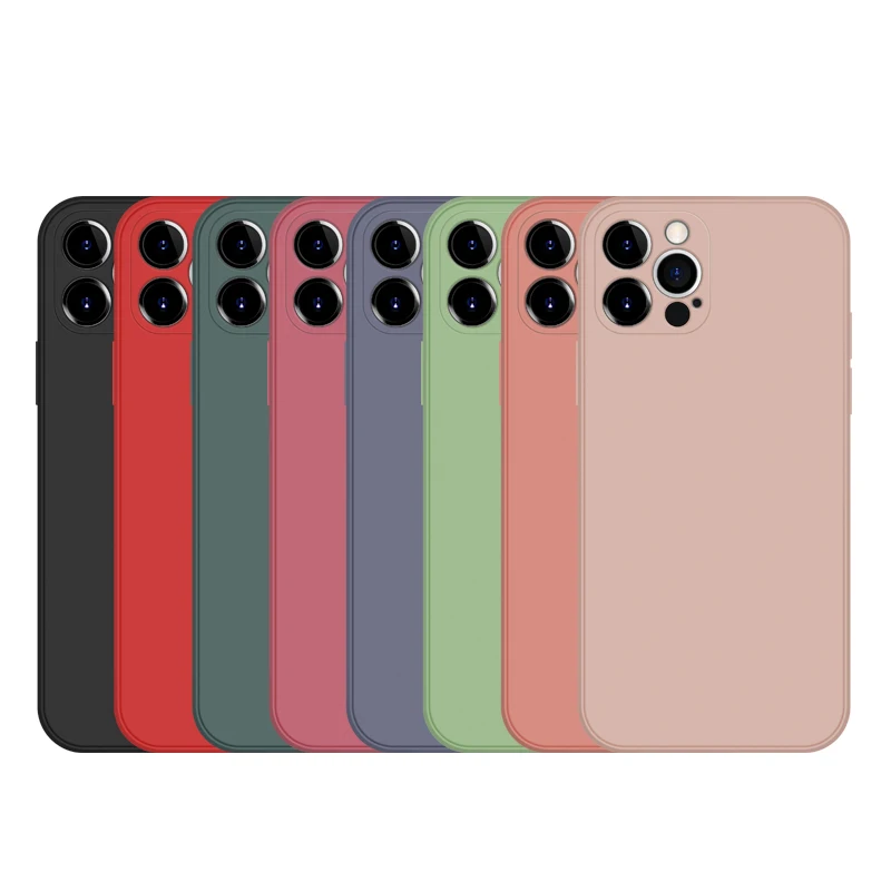 Case Camera Lens Soft TPU Protective Mobile Phone Cover Phone Case Microfiber Inside For iPhone 12/12 Pro/12 Pro Max, 8 colors
Case Camera Lens Soft TPU Protective Mobile Phone Cover Phone Case Microfiber Inside For iPhone 12/12 Pro/12 Pro Max, 8 colors
