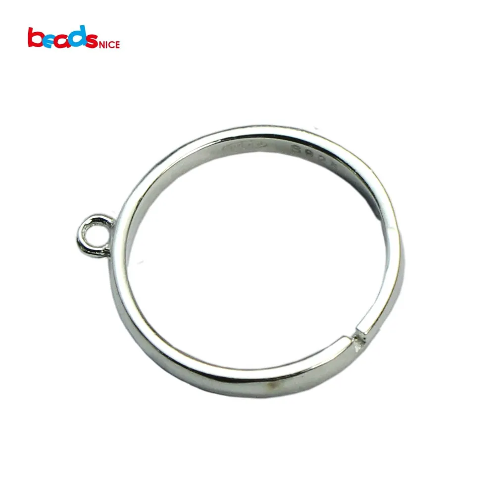 Beadsnice adjustable ring charm finding 925 steling silver DIY finger ring loop rings jewelry women round hole 3mm ID33487
Beadsnice adjustable ring charm finding 925 steling silver DIY finger ring loop rings jewelry women round hole 3mm ID33487