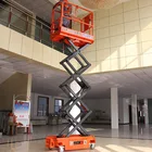 Platform Portable Lifter Telescopic 6m-14m Height Self-Propelled Scissor Lift Platform For Sale