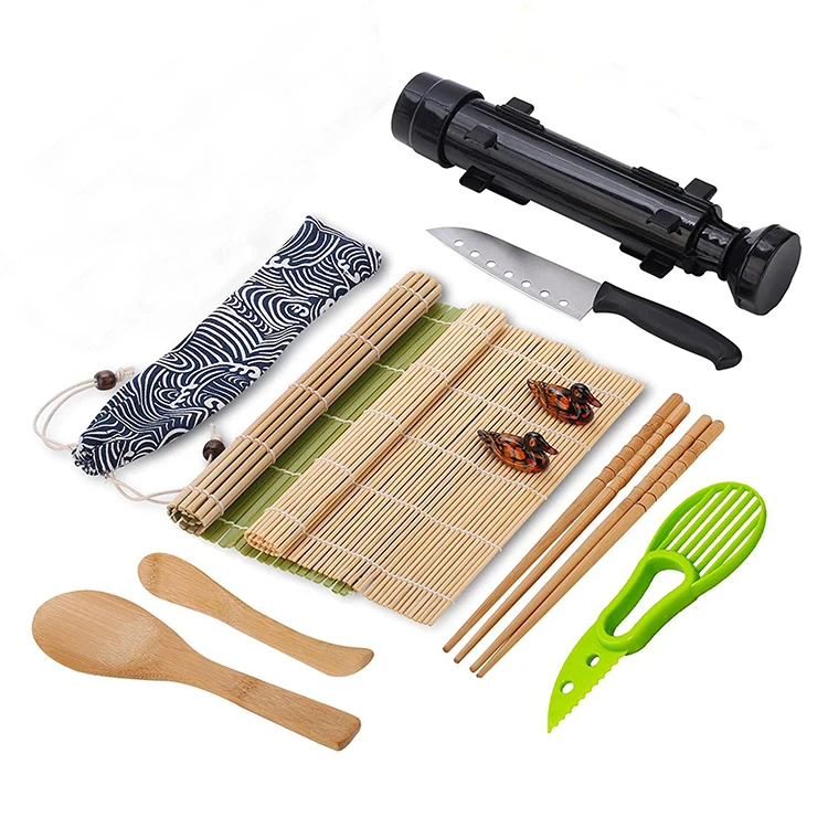 20 Pcs Nigiri Joycan Nuolide 10 Piece Maki Mould Wood Bamboo Donut Shape Roller Kitchen Diy Hout Nigiri Mold Kit Sushi Maker Set, White, black
20 Pcs Nigiri Joycan Nuolide 10 Piece Maki Mould Wood Bamboo Donut Shape Roller Kitchen Diy Hout Nigiri Mold Kit Sushi Maker Set, White, black