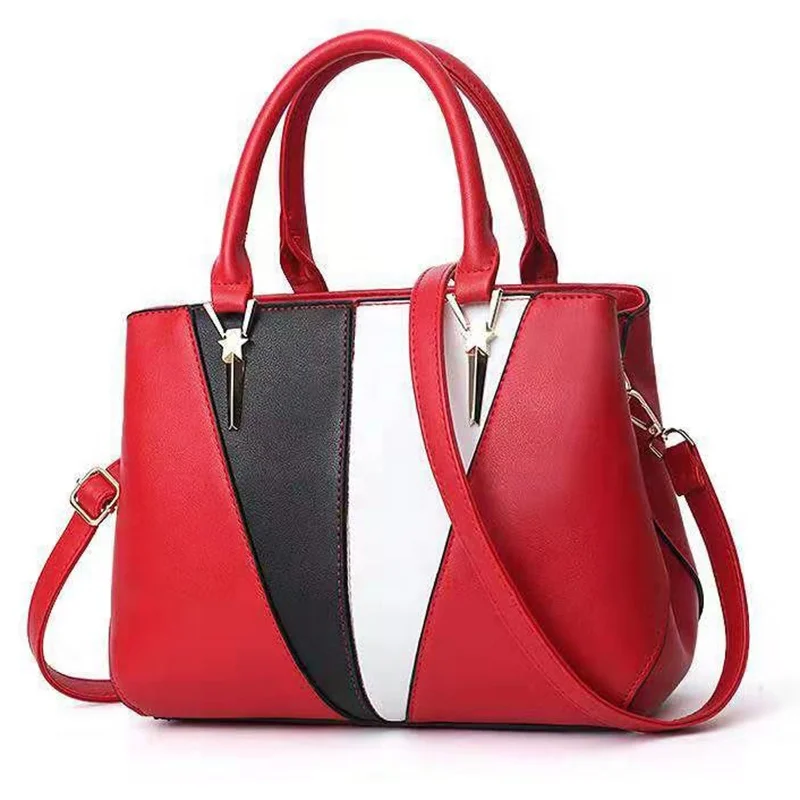 PU Elegant Hot Sale Bucket Crossbody Contrast Color Ladies Hand Bags, Red, khaki, gray, black, pink
PU Elegant Hot Sale Bucket Crossbody Contrast Color Ladies Hand Bags, Red, khaki, gray, black, pink