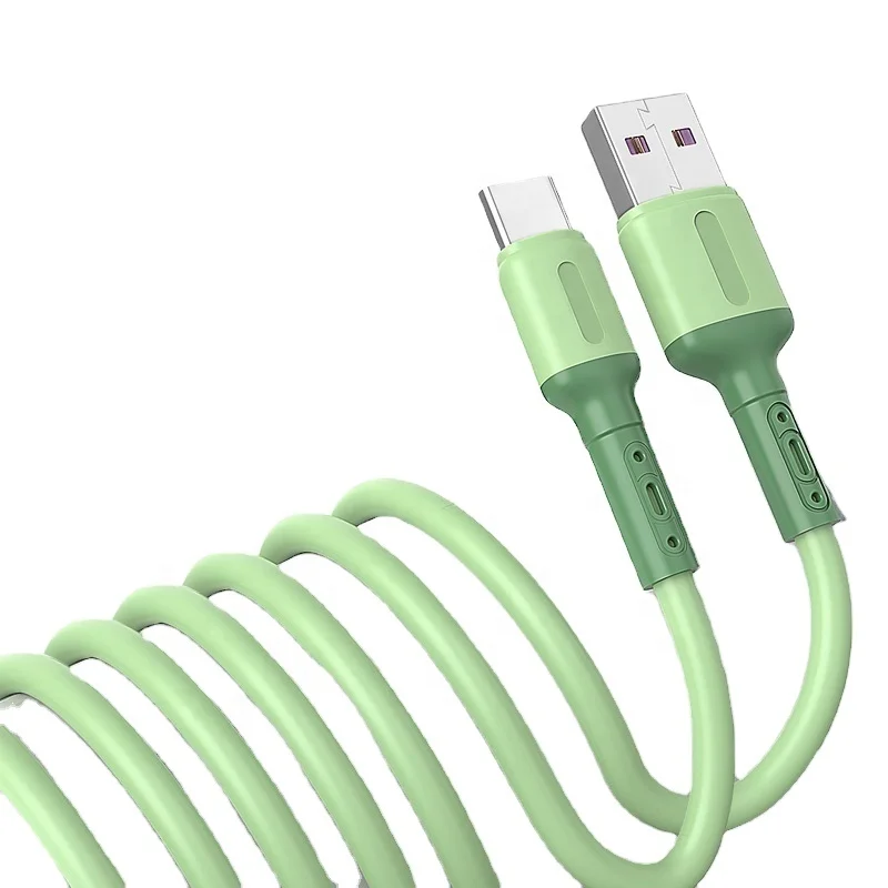 3A Type C USB Cable For iPhone 11 Pro Max Liquid Soft Silicone Micro Charger Data Cord Super Fast Charge Charging Wire, Green, red, purple, pink, yellow
3A Type C USB Cable For iPhone 11 Pro Max Liquid Soft Silicone Micro Charger Data Cord Super Fast Charge Charging Wire, Green, red, purple, pink, yellow