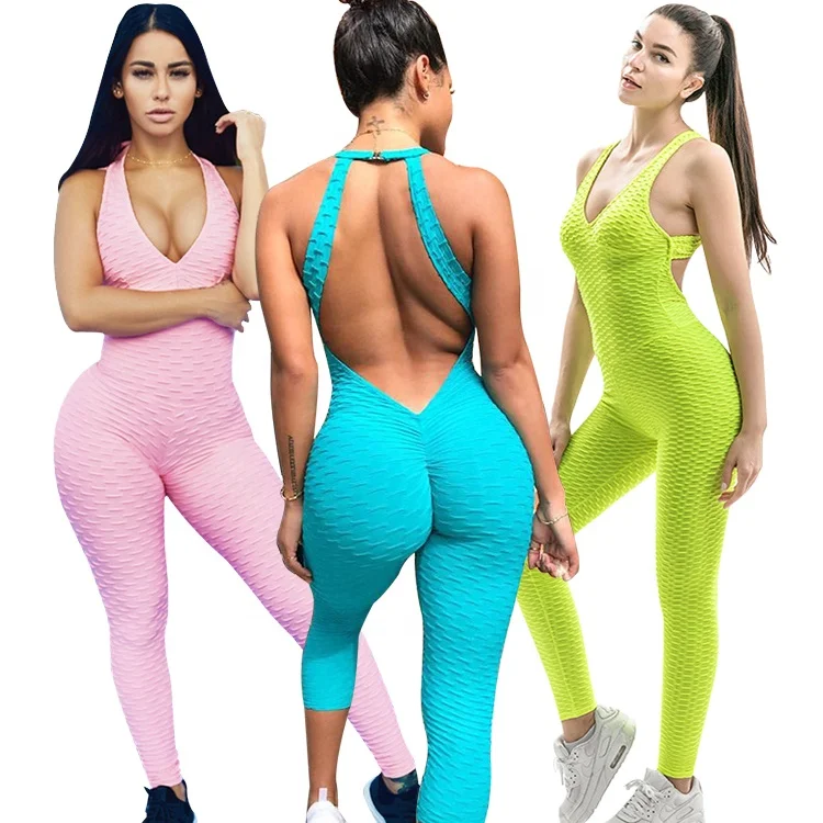 Fitness Workout Clothing Sexy Backless Sleeveless Women One Piece Sports Yoga Jumpsuit, Blue / black / white / light blue / green / pink
Fitness Workout Clothing Sexy Backless Sleeveless Women One Piece Sports Yoga Jumpsuit, Blue / black / white / light blue / green / pink