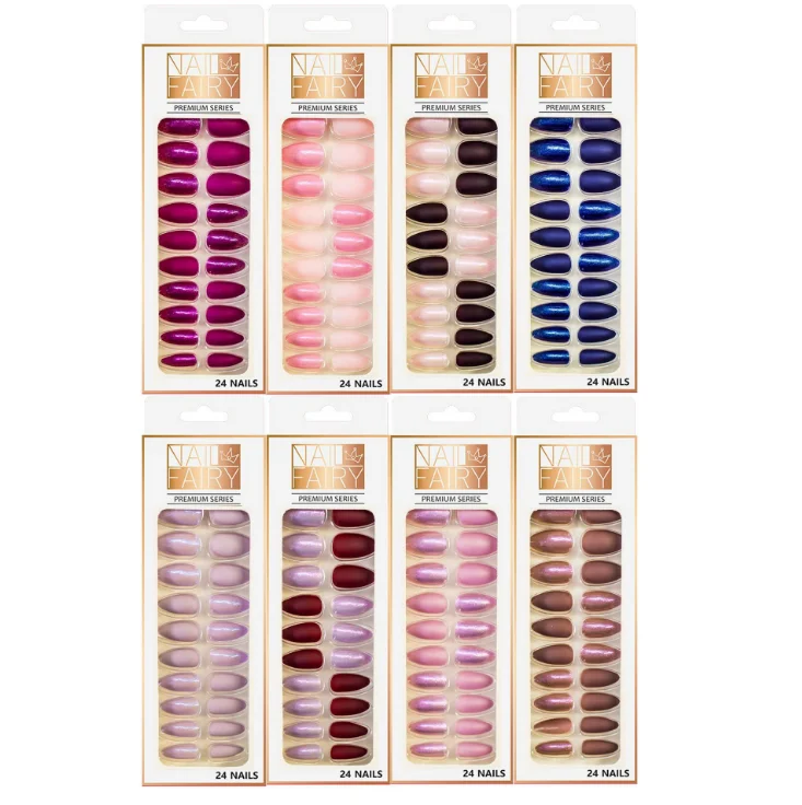 New Arrived 24pcs/set/box matte press on nail tips full cover fashion press on nails designer quality press on nail
New Arrived 24pcs/set/box matte press on nail tips full cover fashion press on nails designer quality press on nail