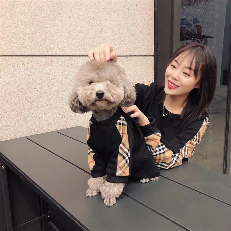 Best selling luxury brand pet parent-child clothing outfits dog human matching pet owner hoodies clothes, Picture
Best selling luxury brand pet parent-child clothing outfits dog human matching pet owner hoodies clothes, Picture
