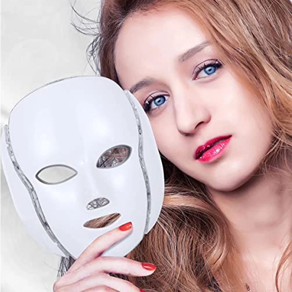LED Facial Mask Machine 7 colors Light Therapy Skin Care Rejuvenation Beauty Photon Wrinkle Acne Removal Spa Face Beauty Tools
LED Facial Mask Machine 7 colors Light Therapy Skin Care Rejuvenation Beauty Photon Wrinkle Acne Removal Spa Face Beauty Tools