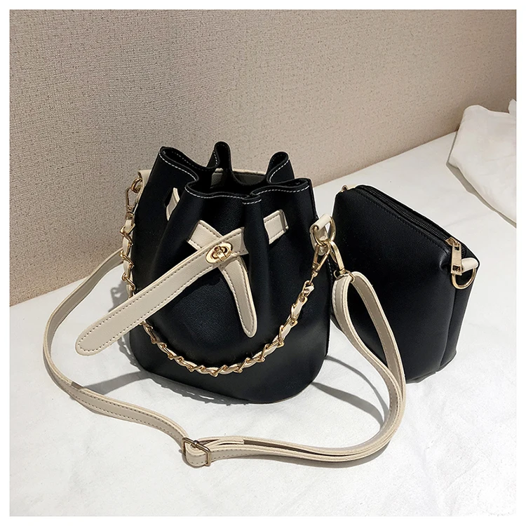Factory wholesale 2021 latest fashion korean designer crossbody lady shoulder bag bucket bags acrylic chain bags, Black
Factory wholesale 2021 latest fashion korean designer crossbody lady shoulder bag bucket bags acrylic chain bags, Black