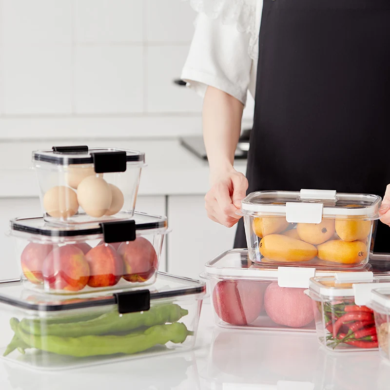 Dropshipping 1200ml Plastic Container Clear Kitchen Food Storage Boxes Container Set Food Containers with Lids for Organization, Transparennt
Dropshipping 1200ml Plastic Container Clear Kitchen Food Storage Boxes Container Set Food Containers with Lids for Organization, Transparennt