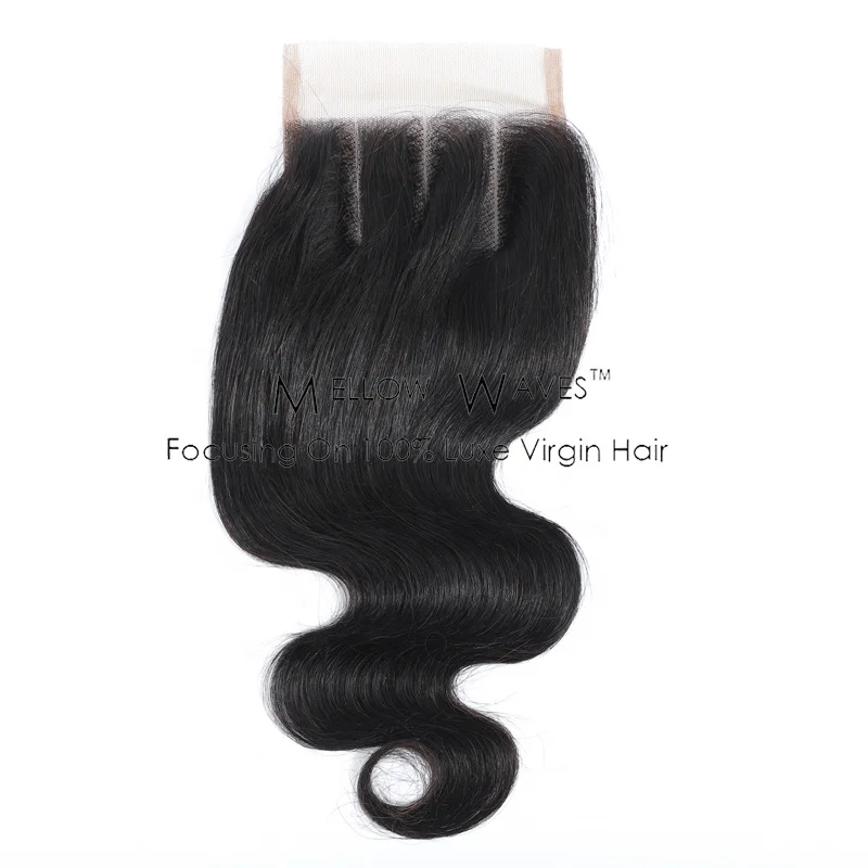 Mellow Waves Brazilian Body Wave Natural Color 4X4 Lace Closure 100% Human Hair 4*4 Closure Body Wave For black womem
Mellow Waves Brazilian Body Wave Natural Color 4X4 Lace Closure 100% Human Hair 4*4 Closure Body Wave For black womem