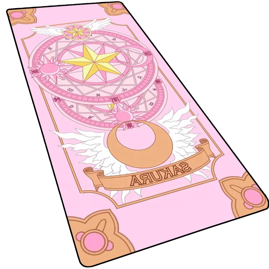 Anime Cardcaptor Sakura Mousepad Gamer Cute 60x30/90x40cm kawaii Gaming Mouse Pad XL Locking Edge Laptop Notebook Desk Mat 
Anime Cardcaptor Sakura Mousepad Gamer Cute 60x30/90x40cm kawaii Gaming Mouse Pad XL Locking Edge Laptop Notebook Desk Mat