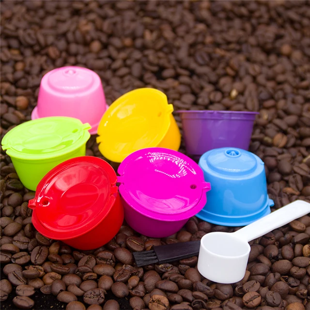 6Pcs Reusable Universal Coffee Capsule Filters for Nespresso with Spoon Brush Kitchen Accessories
6Pcs Reusable Universal Coffee Capsule Filters for Nespresso with Spoon Brush Kitchen Accessories