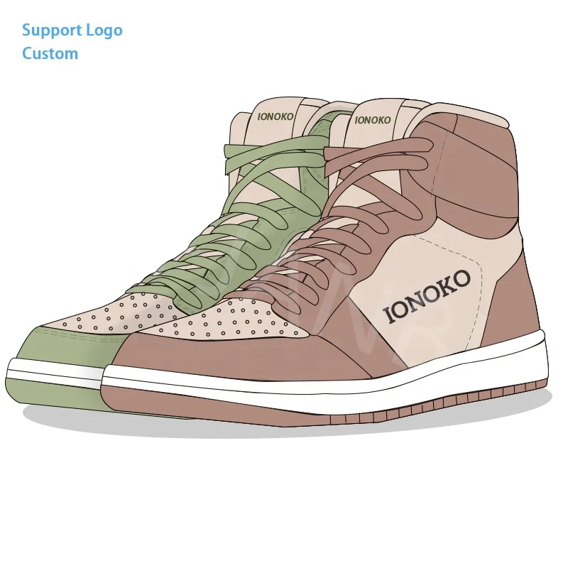 High-end Design Custom Men And Women Sneaker Genuine Leather Breathable Retro Basketball Shoes, Support customization
High-end Design Custom Men And Women Sneaker Genuine Leather Breathable Retro Basketball Shoes, Support customization