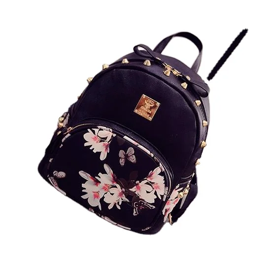 New Korean style women's bag shoulder bag butterfly flower female student bag leisure travel backpack
New Korean style women's bag shoulder bag butterfly flower female student bag leisure travel backpack