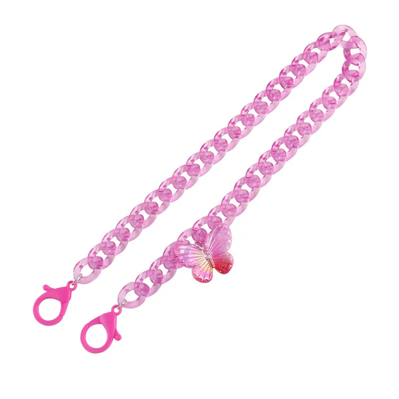 Hot Sale Masking Chain With Butterfly Charms Face Masking Holder Chain For Children, Picture
Hot Sale Masking Chain With Butterfly Charms Face Masking Holder Chain For Children, Picture