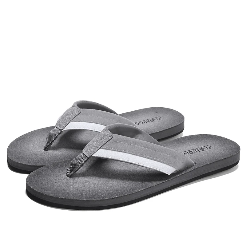 Top selling beach rubber thick sole flip flop slippers for men casual slippers, Black/grey/brown
Top selling beach rubber thick sole flip flop slippers for men casual slippers, Black/grey/brown