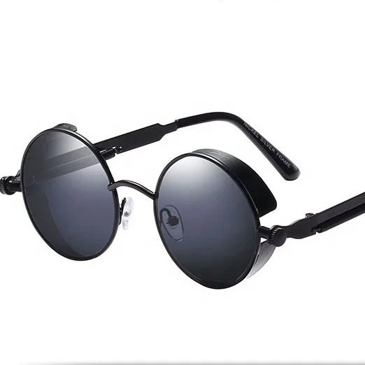 2019 fashion sunglasses new coming colorful resin lens round steampunk sunglasses, 7 colors
2019 fashion sunglasses new coming colorful resin lens round steampunk sunglasses, 7 colors