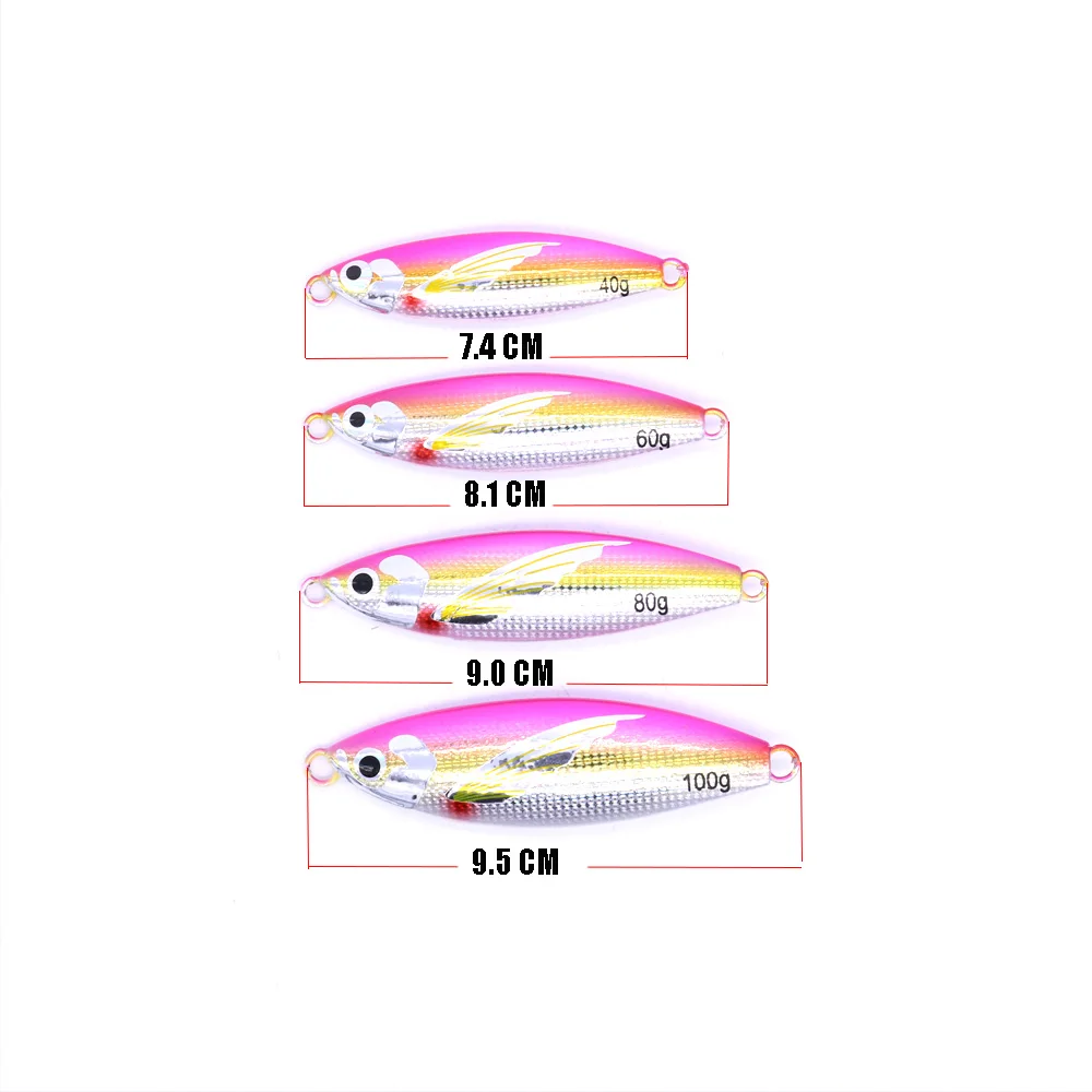 CASTFUN Free Shipping 60g Ocean Fishing Lures Lighted Fishing Lures Shore JIg, 4 colors 
CASTFUN Free Shipping 60g Ocean Fishing Lures Lighted Fishing Lures Shore JIg, 4 colors