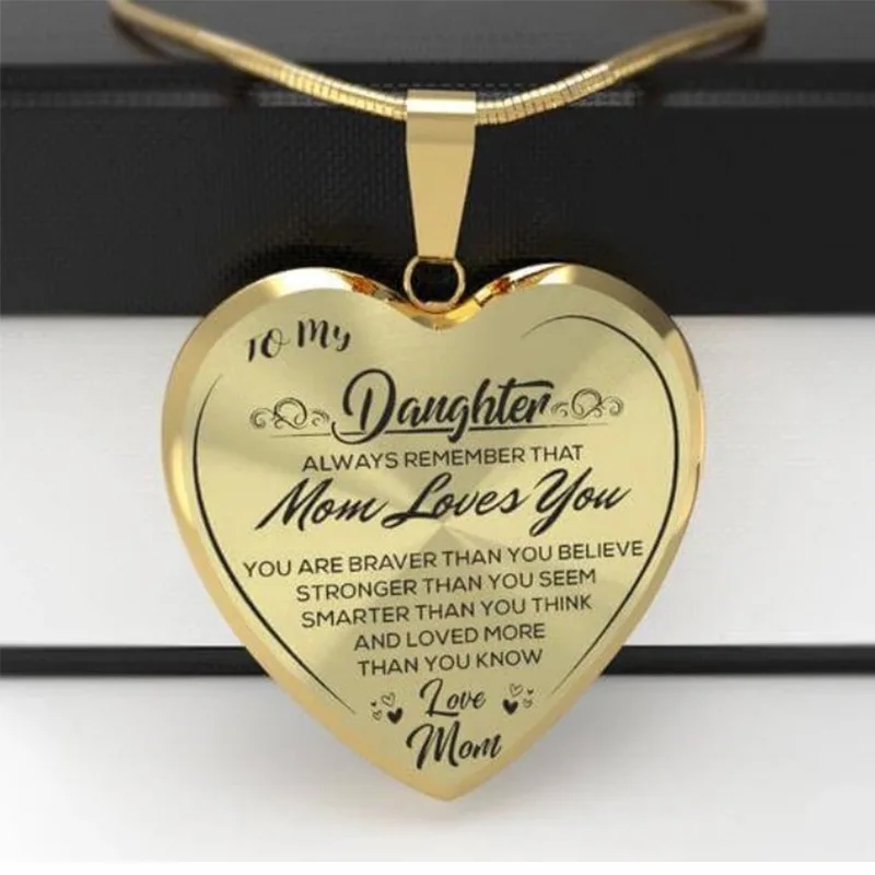New Daughter mother necklace Princess choker Daughter loves momMother's Day necklace
New Daughter mother necklace Princess choker Daughter loves momMother's Day necklace