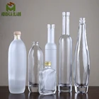 factory custom Special shape glass bottle for liquor vodka alcohol gin spirits whiskey wine brandy