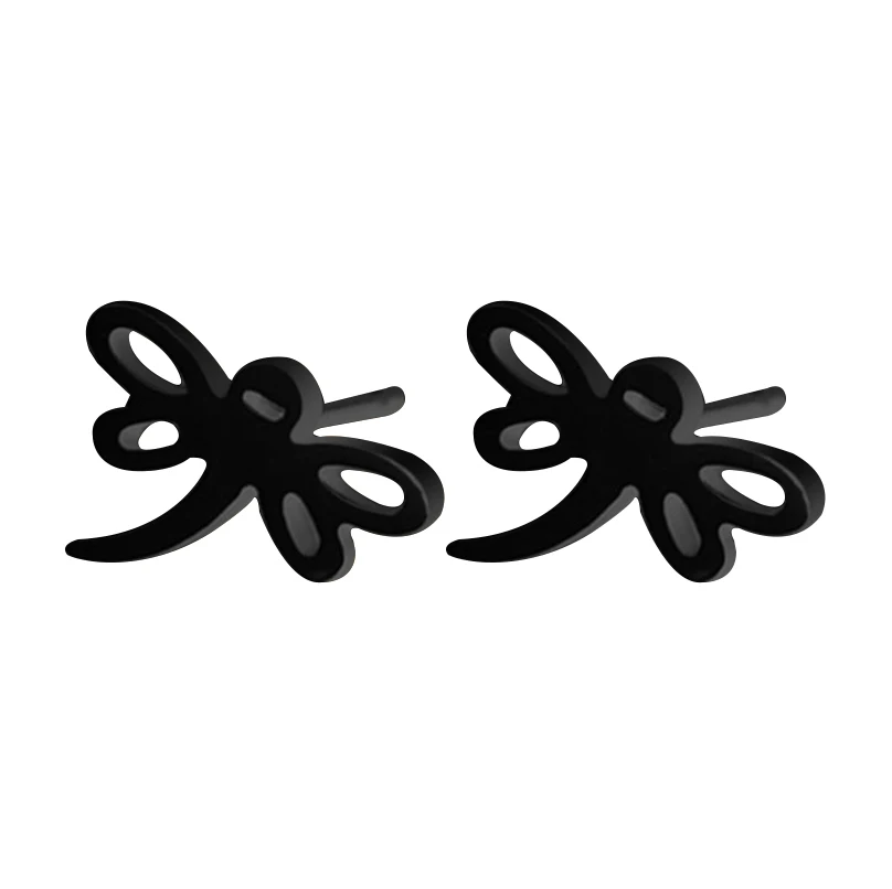 Custom Lovely Design Golden Color Stainless Steel Small Dragonfly Stud Earrings Jewelry For Girls
Custom Lovely Design Golden Color Stainless Steel Small Dragonfly Stud Earrings Jewelry For Girls