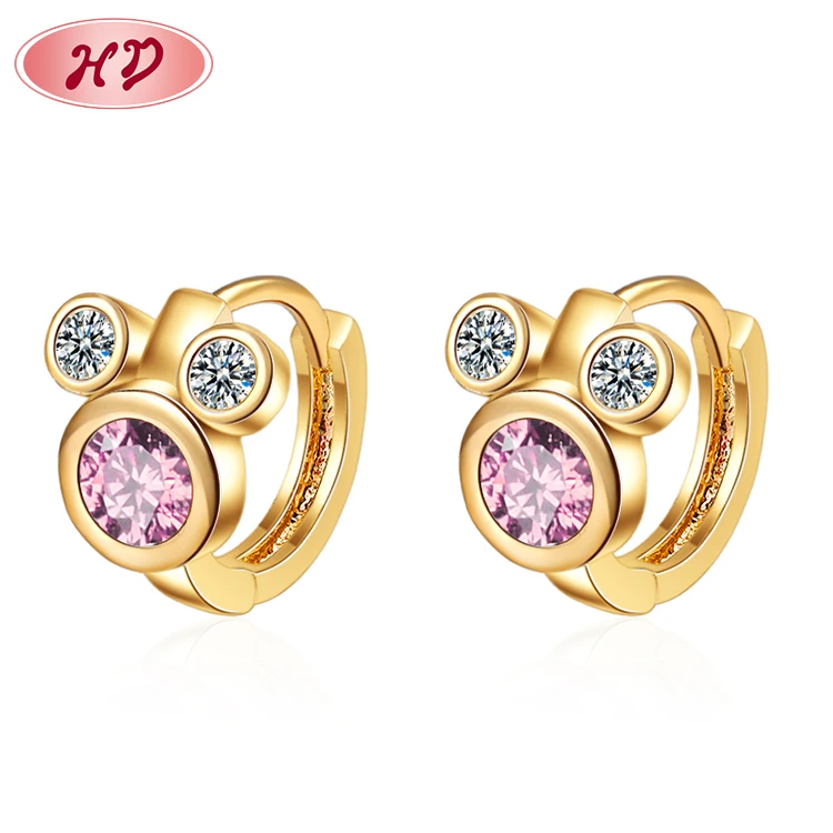 Hengdian18K Gold Electroplating High-quality Mickey Jewelry Animated Trendy Wholesale Pendientes Aros Huggie Earrings Women
Hengdian18K Gold Electroplating High-quality Mickey Jewelry Animated Trendy Wholesale Pendientes Aros Huggie Earrings Women