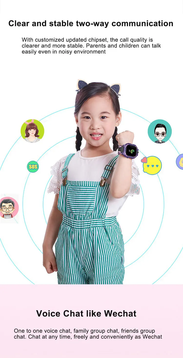 tkyuan oem factory cheap smart baby watch children lbs tracker