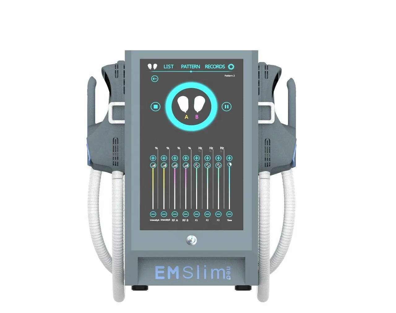 Yting 4 Handles Emslim RF EMS Muscle Building Body Slimming Fat Removal Machine
Yting 4 Handles Emslim RF EMS Muscle Building Body Slimming Fat Removal Machine