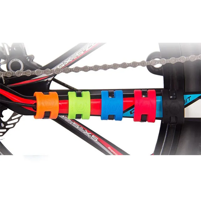 Bicycle Protective Gear road mountain bike frame collision rubber protection ring guard, Black/red/blue/green/orange
Bicycle Protective Gear road mountain bike frame collision rubber protection ring guard, Black/red/blue/green/orange