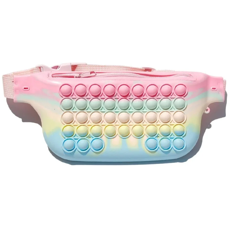 2022 Hot Sale fashion little girl popit Cute Chain Silicone pop it kids sports fanny pack messenger bag, Multicolor
2022 Hot Sale fashion little girl popit Cute Chain Silicone pop it kids sports fanny pack messenger bag, Multicolor