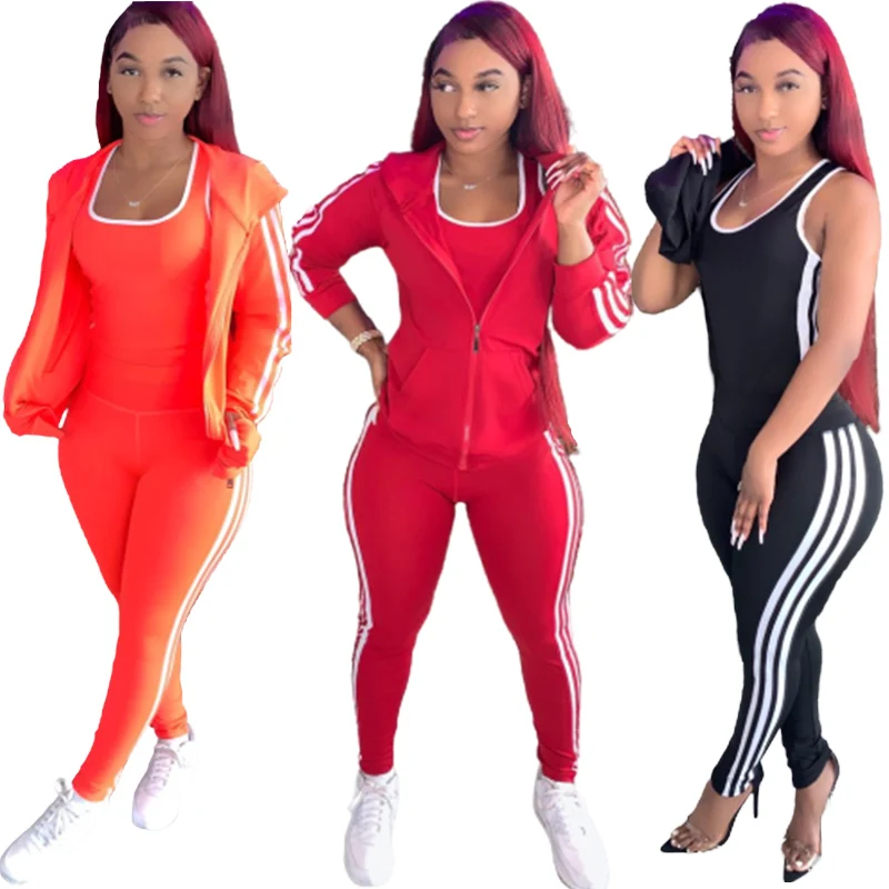 Custom Sweatshirt Women Black Track Zip Up Workout Tract Sweat Suites Suits Sportswear 3 Piece Set For Women
Custom Sweatshirt Women Black Track Zip Up Workout Tract Sweat Suites Suits Sportswear 3 Piece Set For Women