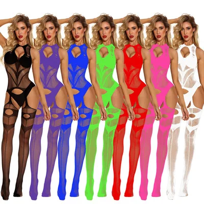 sxx38 New style sexy lingerie uniform jacquard one-piece suit with open crotch one-piece stockings, 7 colors
sxx38 New style sexy lingerie uniform jacquard one-piece suit with open crotch one-piece stockings, 7 colors