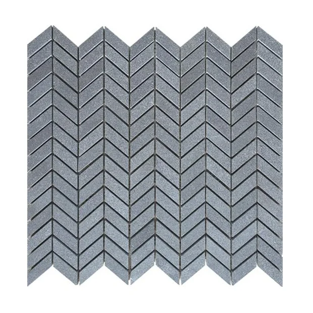 FSMT - 699 Best Prices Grey Small Arrowed Basalt Mosaic Tiles