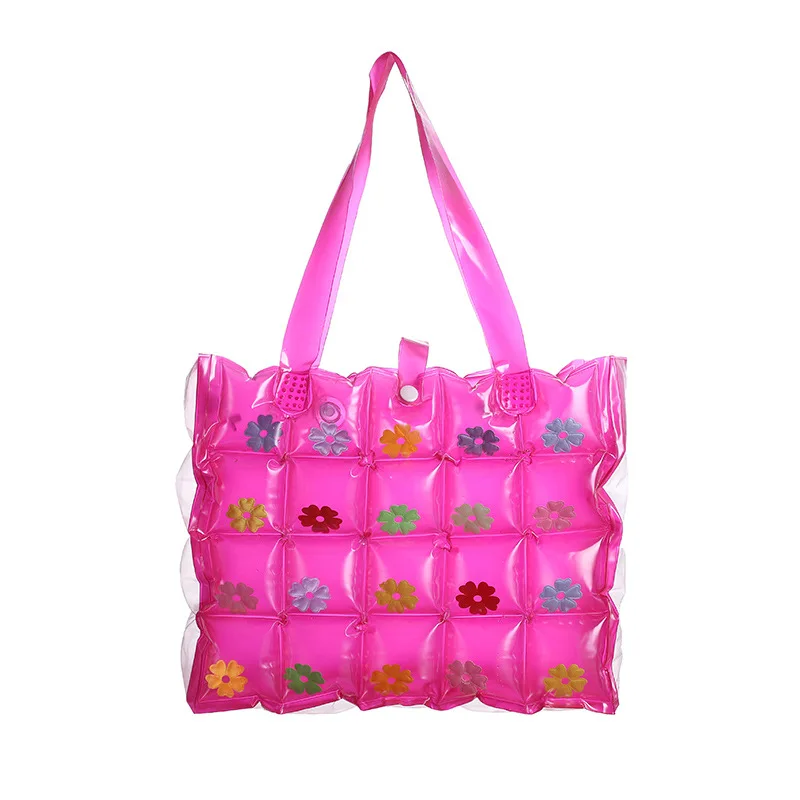 Factory Outlet Portable Easy Storage Tote Bag PVC Inflatable Shopping Shoulder Bag With Cute Cartoon Petal Sticker Handbag 15990
Factory Outlet Portable Easy Storage Tote Bag PVC Inflatable Shopping Shoulder Bag With Cute Cartoon Petal Sticker Handbag 15990