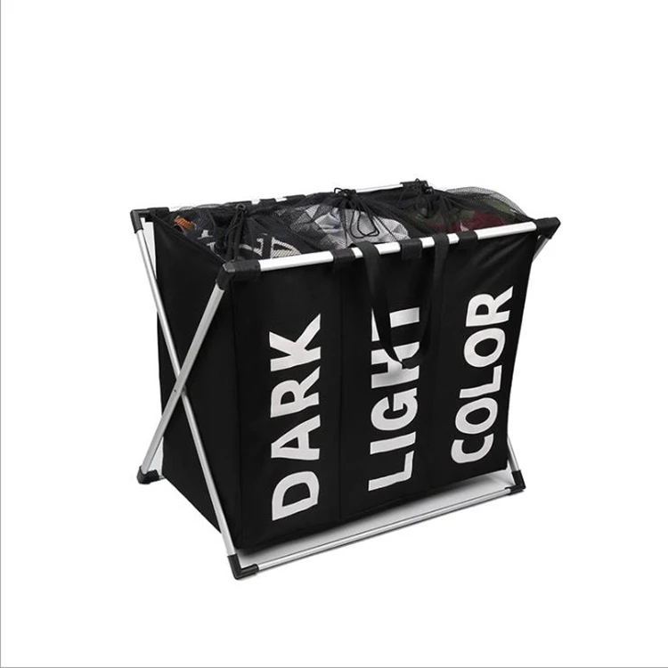 Large Luxury Foldable 3 Compartments Oxford Fabric Laundry Storage Basket, White,black,grey,customized color
Large Luxury Foldable 3 Compartments Oxford Fabric Laundry Storage Basket, White,black,grey,customized color