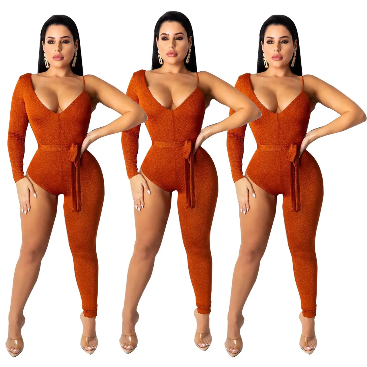 New Fashion Sexy European and American Women's Clothing Trendy Asymmetrical Skinny Sexy Jumpsuit, Picture
New Fashion Sexy European and American Women's Clothing Trendy Asymmetrical Skinny Sexy Jumpsuit, Picture