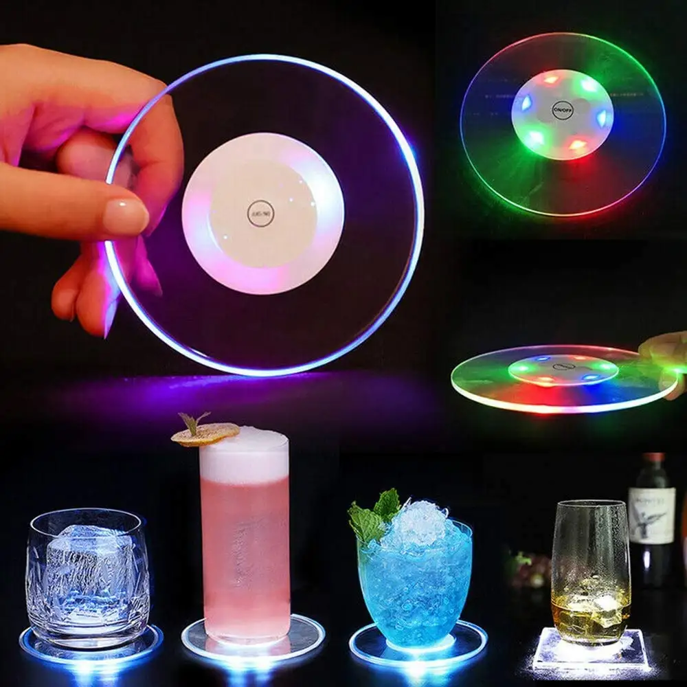 2021 Acrylic Cool White LED Drink Coaster for Club,Wedding, Bar, Party, Customized color
2021 Acrylic Cool White LED Drink Coaster for Club,Wedding, Bar, Party, Customized color