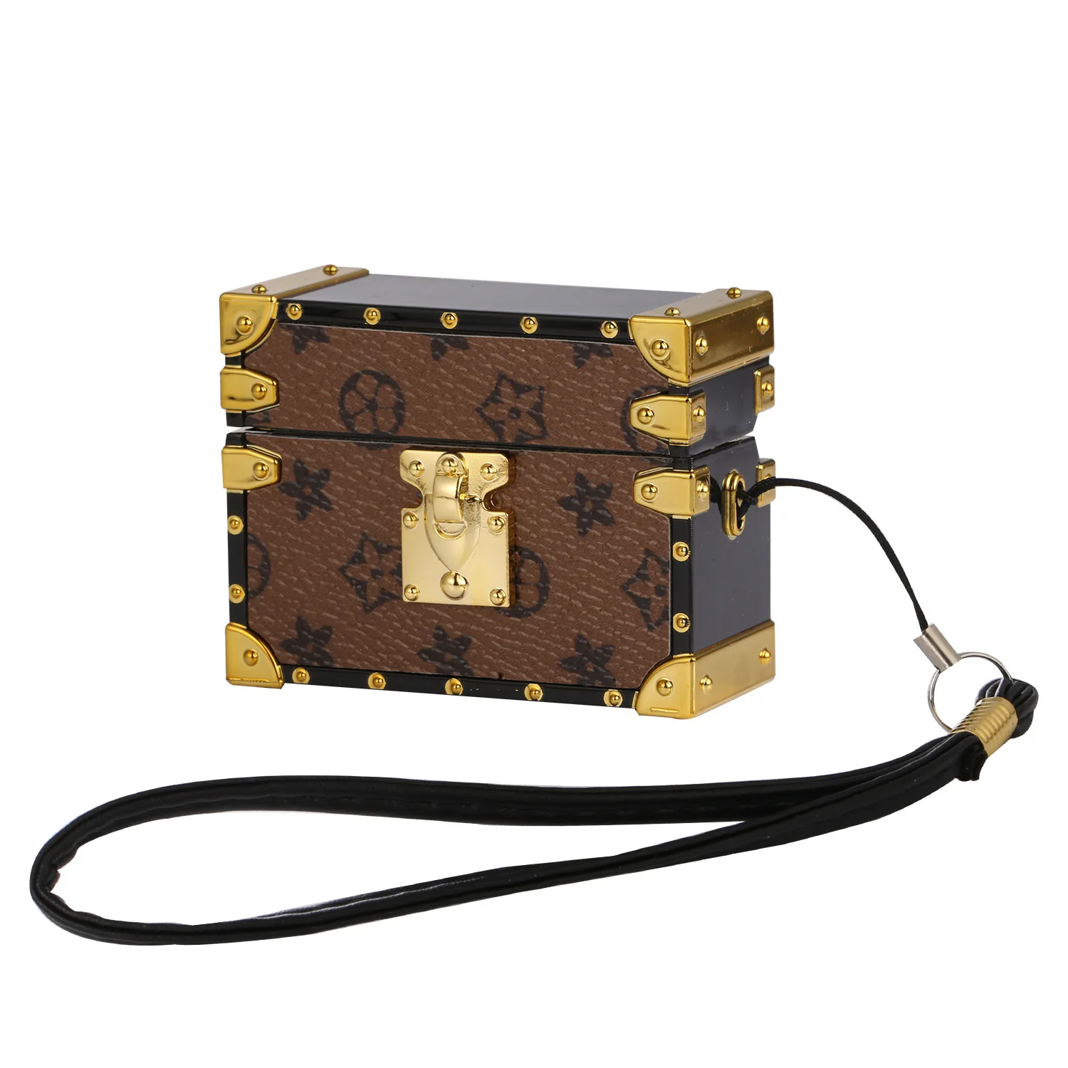 Fashion design With lanyard custom luxury leather earphone accessories square case For airpods case, Multi colors
Fashion design With lanyard custom luxury leather earphone accessories square case For airpods case, Multi colors