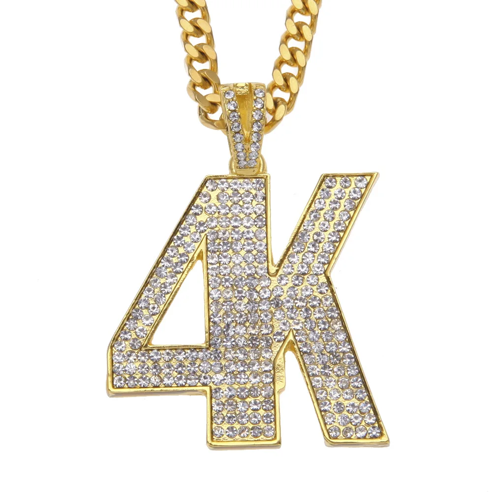 Hip-hop rap men jewelry 4K set rhinestone pendant simple design trend DJ single article
Hip-hop rap men jewelry 4K set rhinestone pendant simple design trend DJ single article