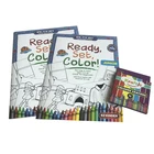 A4 size factory custom colouring book printing