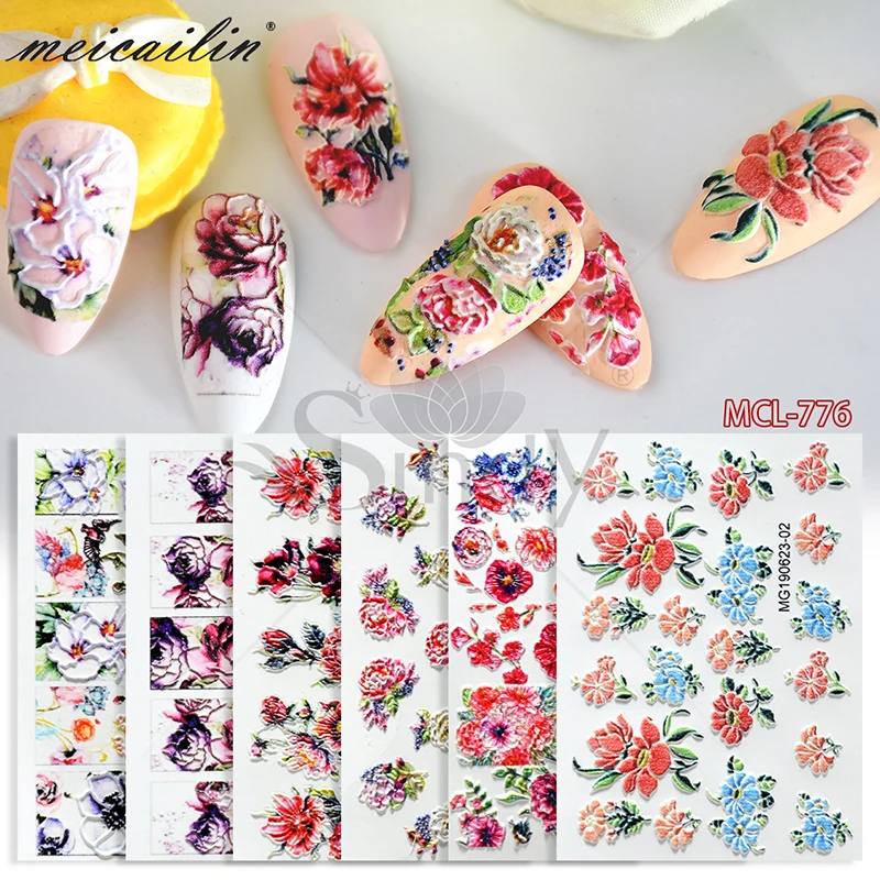 New Arrival Christmas Butterfly Fall Leaf Flower Water Transfer 5D 6D MG Nail Art Sticker Decals
New Arrival Christmas Butterfly Fall Leaf Flower Water Transfer 5D 6D MG Nail Art Sticker Decals
