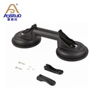sanding black 122mm rubber heavy loading glass suction cup lifter