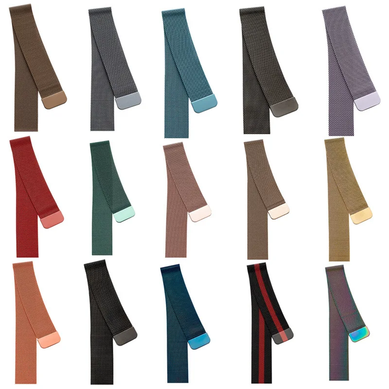 Stainless Steel For Apple Watch Band Magnetic Strap for i Watch 7 Series 7 6 5 4 3 2 1 Milanese Loop Metal Watch Bands Strap 
Stainless Steel For Apple Watch Band Magnetic Strap for i Watch 7 Series 7 6 5 4 3 2 1 Milanese Loop Metal Watch Bands Strap