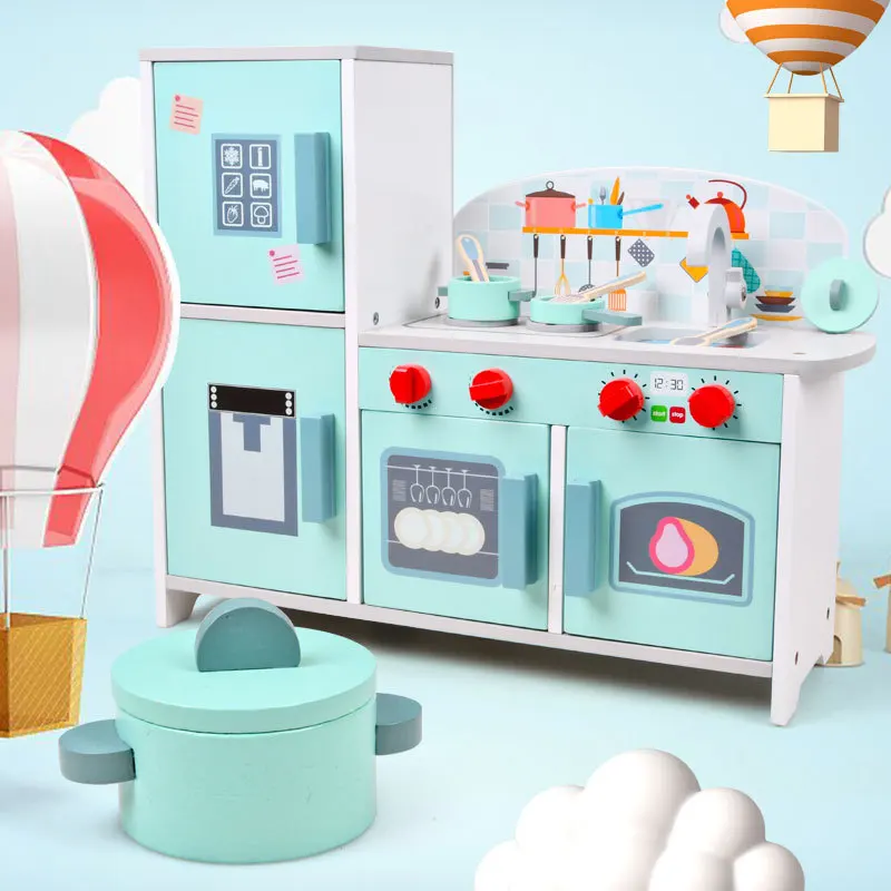 New Creative Wooden Small Kitchen Role Play Md Kitchen Cooking Set Toy Set For Kids
New Creative Wooden Small Kitchen Role Play Md Kitchen Cooking Set Toy Set For Kids