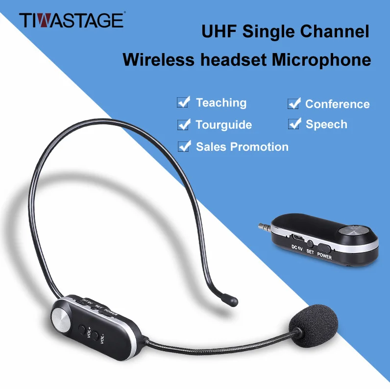 UHF Portable Lavalier Wireless Microphone Flexible Church/Conference/Teaching Headset Microphone
UHF Portable Lavalier Wireless Microphone Flexible Church/Conference/Teaching Headset Microphone