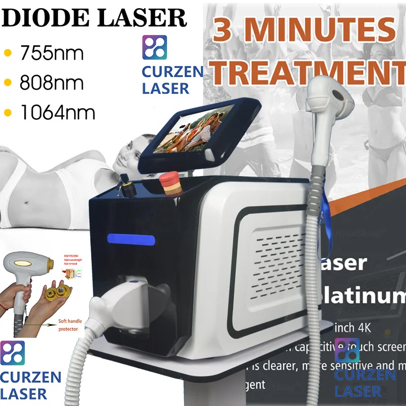 Factory supply professional diode laser 755 808 1064 portable hair removal machine
Factory supply professional diode laser 755 808 1064 portable hair removal machine