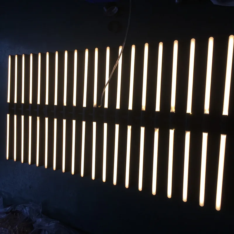 Fish bone pendant light LED Swirl Suspension pendant light led for Office restaurant hotel