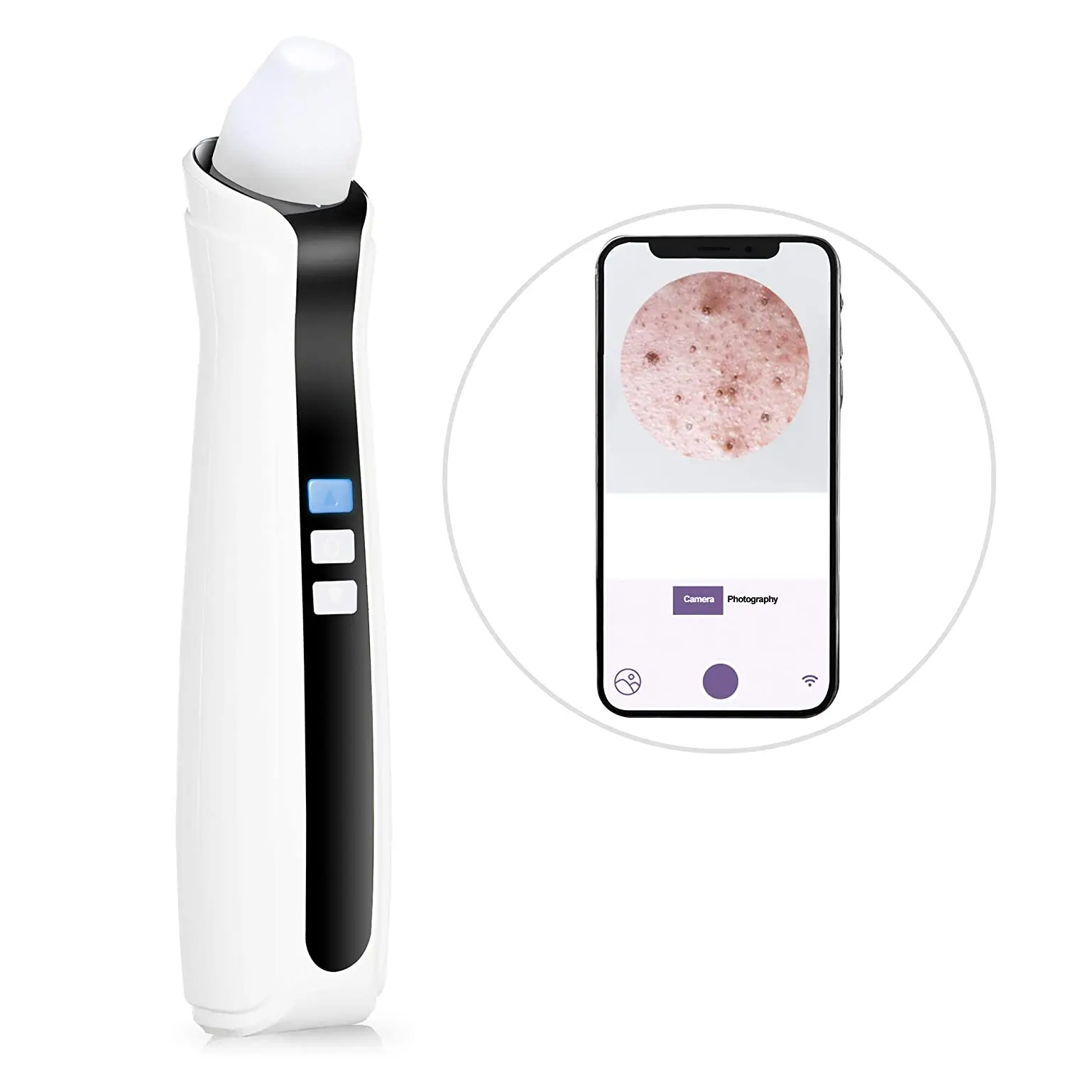 Wholesale Strong Suction Skin Care Eletronic Wireless Wifi Vacuum Blackhead Remover With Camera
Wholesale Strong Suction Skin Care Eletronic Wireless Wifi Vacuum Blackhead Remover With Camera